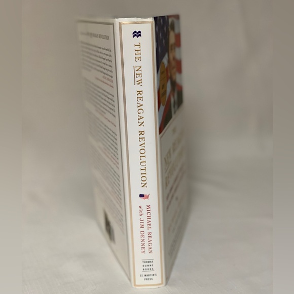 NEW REAGAN REVOLUTION Book by Michael Reagan Jim Denney Nonfiction USA President - Picture 4 of 12